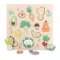 Puzzle Vilac avec poignée Légumes par Sarah Betz