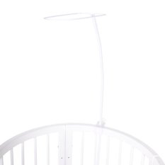 MIMIKO Suporte para dossel metálico branco