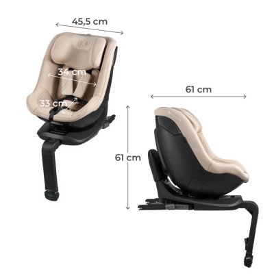 KINDERKRAFT Car seat I-Guard Pro I-size (61–105 cm) Beige