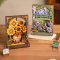 RoboTime Puzzle 3D de madera Lirios brillantes