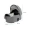 KINDERKRAFT SELECT Kinderwagen kombiniert Nea 2in1 Deep Grey, Premium