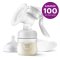 Philips AVENT Breast pump. milk manual + Bags for breast milk 180 ml, 25 pcs