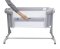 CHICCO Cot Next2Me Magic Evo - Grey Mist