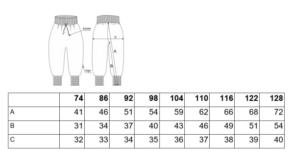 Dunne joggingbroek Outlast® - zwart