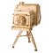RoboTime 3D Wooden Puzzle Historical Camera