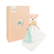 Doudou Plišana lisica s dekicom 11 cm