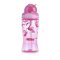 NUBY Non-flowing mug with folding straw 360 ml pink