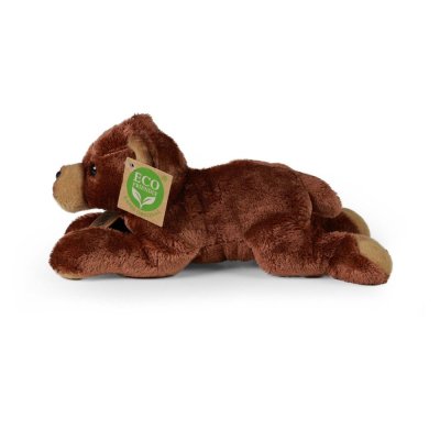 Rappa Pluche Beer Liggend 18 cm ECO-FRIENDLY