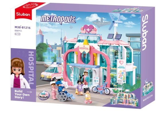 Sluban Metropolis M38-B1216 Szpital miejski