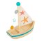 small foot Wasserspielzeug Segelboot Seestern
