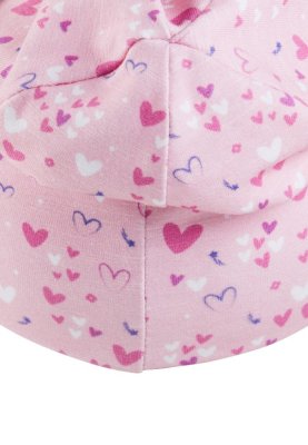 STERNTALER Czapka z filtrem UV 50+ serduszka dziewczynka 43 cm-5-6 m