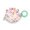 INGENUITY Sensorik-Spielzeug am C-Ring Crinklet™ Waschbär Deni 0m+