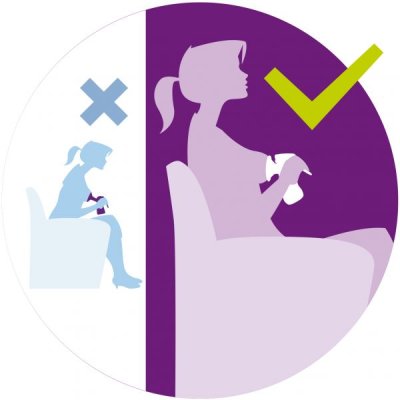 Philips AVENT Handmilchpumpe + VIA 180 ml 5 Stk
