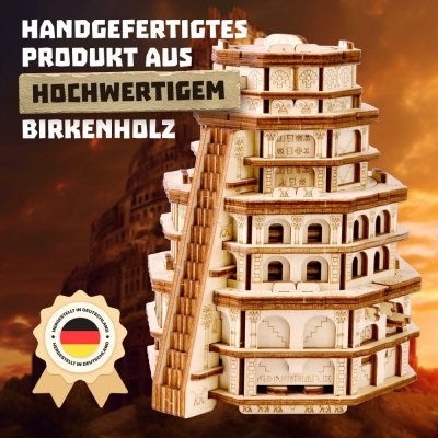 EscapeWelt Puzzle de Madera Quest Tower