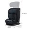 KINDERKRAFT Bilbarnstol Oneto3 i-Size 76-150cm + Isofix Grafitsvart