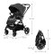 KINDERKRAFT SELECT Sportkinderwagen Yoxi Moonlight Grey