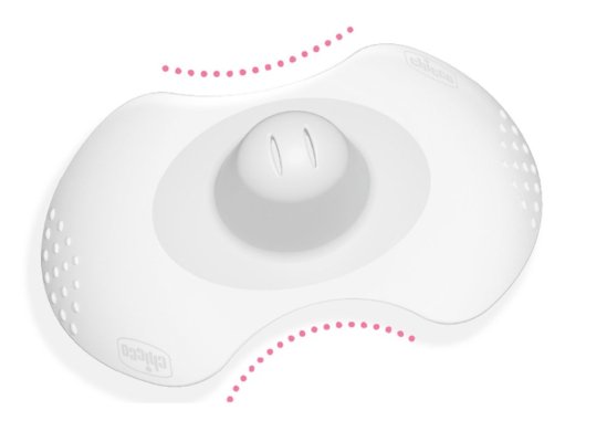 CHICCO Brustwarzenschutz SkinToSkin Silikon 2 Stück M/L
