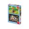 Dino Puzzle Krec Dzień 2x48 elementów