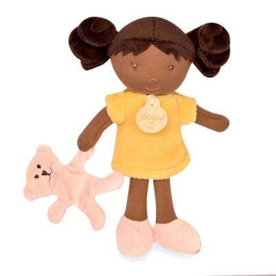 Doudou Jolijou Punčka Miss Vanilla 21 cm