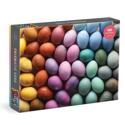Galison Puzzle Prizmatična jajca 1000 kosov