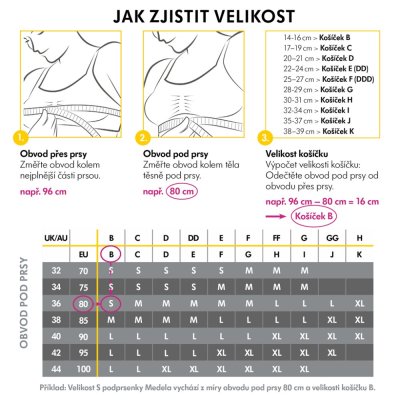Pas do łatwego pompowania MEDELA Hands-free™ — czarny L