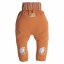 Detské softshellové nohavice s membránou Monkey Mum® - Jesenné lístie