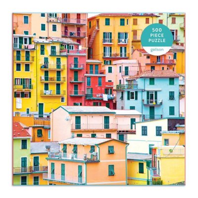 Galison Puzzle Gruß aus Cinque Terre 500 Teile