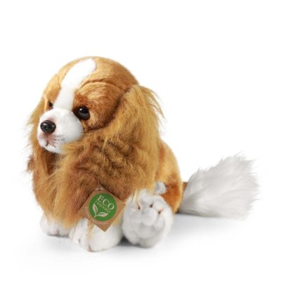 Rappa Câine de pluș Cavalier King Charles Spaniel 28 cm ECO-FRIENDLY