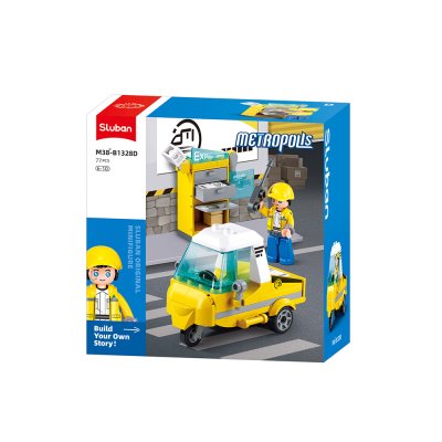 Sluban Metropolis M38-B1328D Véhicule de livraison
