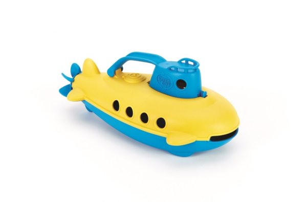 Green Toys Łódź podwodna niebieska rączka