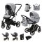 ADAMEX Wózek wielofunkcyjny Belissa Special Edition Grey/Silver