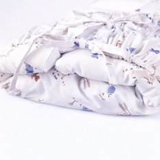 Zavinovačka šnurovacia pevná chrbát ANGEL - Outlast® - krémová farma