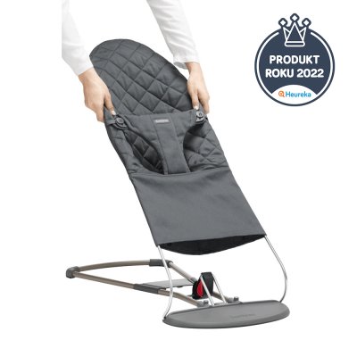 BABYBJÖRN Babywippe Bliss Woven, Anthrazit