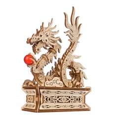 Ugears 3D dřevěné mechanické puzzle Drak