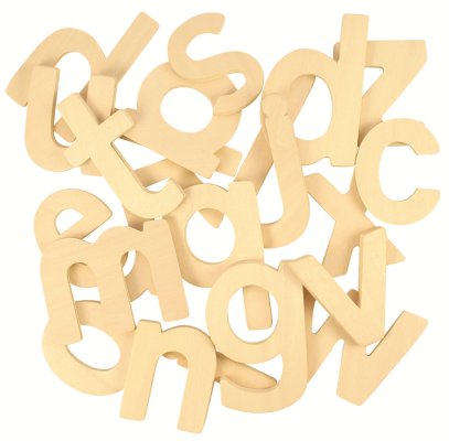 Bigjigs Toys Träalfabet små bokstäver
