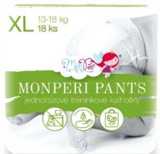 MONPERI BROEK Wegwerpluierslipjes XL (13-18 kg) 18 st