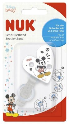 Wstążka do smoczka NUK Disney Mickey