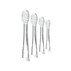 BOB A BOBEK Główki wymienne do szczoteczki sonicznej dla dzieci 18+ miesięcy, 4 szt.