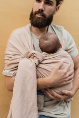 BOBA Portabebés / Fular Elástico con Anillas - Peony