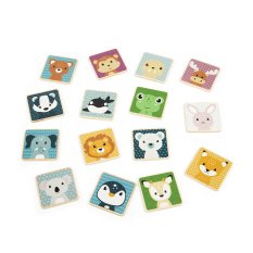 Bigjigs Toys Jeu de Mémoire Animaux