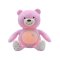 CHICCO Teddybär mit Projektor und Musik Baby Bear First Dreams rosa 0m+