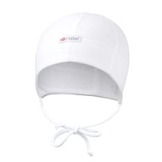 Čiapka šmyk zaväzovací plochý šev Outlast® - biela