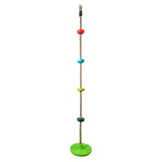 2Kids Toys Kinder Kletterseil mit Scheiben bunt