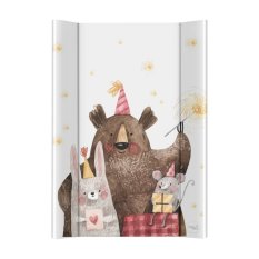 CEBA BABY Wickelauflage 2-seitig mit fester Platte (50x70) Basic Celebration