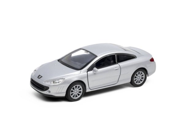 Welly Peugeot Coupé 407 1:34 dunkelblau