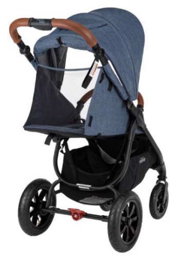 VALCO BABY Stroller Sport Trend 4 Black Denim + bolsa PETITE&MARS Jibot FREE