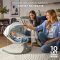 KINDERKRAFT Lehátko houpací s melodií 2v1 Lumi, do 9 kg, Premium Light Grey