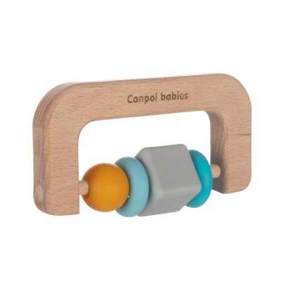 CANPOL BABIES Wooden/silicone teether