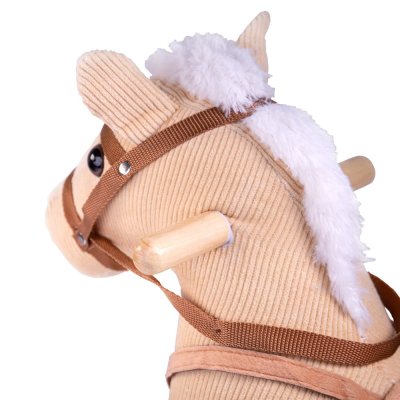 Bigjigs Toys Houten Schommelpaard Beige