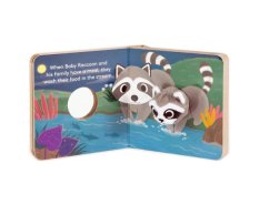 Livre de marionnettes Chronicle Books - Bébé raton laveur